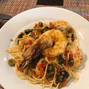 Oleo con Langostinos
