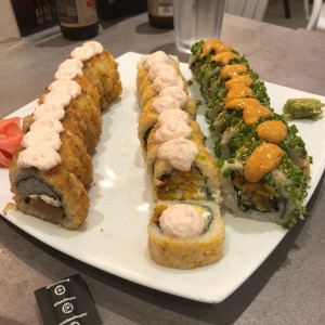veggie, apanadito, salmon