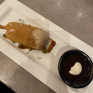 Brochetas - Kushiage -Brochetas Apanadas