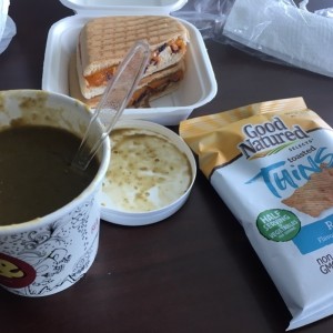 panini y sopa