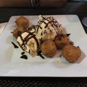 Postres - Banana Tempura
