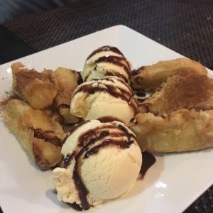 Postres - Manzana Tempura