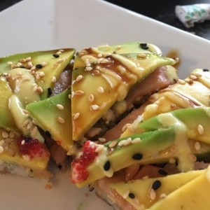 Entradas Calientes - Pizza japonesa