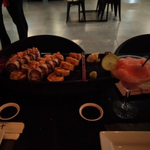 Canalero Roll ,Arigato Roll y Martarita