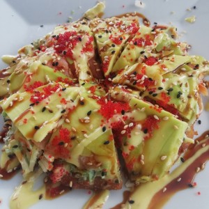 Entradas Calientes - Pizza japonesa