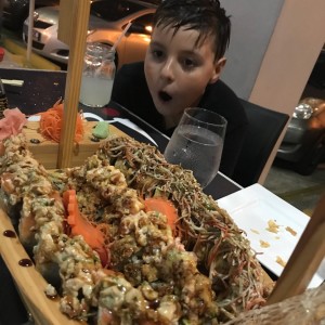 kung Fu Panda+Tribu+Volcan con mi hijo asombrado!