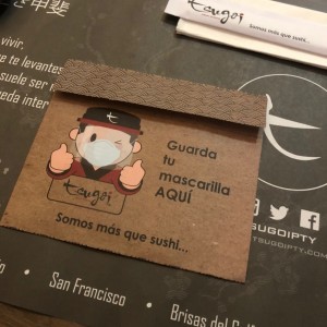 Siguiendo las medidas de seguridad