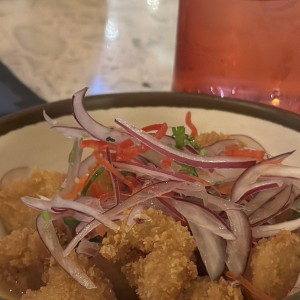 Ceviche Frito de Pescado Blanco