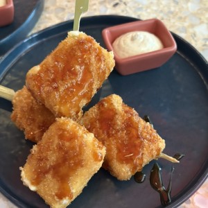 Entradas - Brochetas de Queso