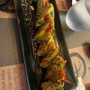 Pizza de sushi