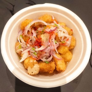 Ceviche Frito de Pescado Blanco
