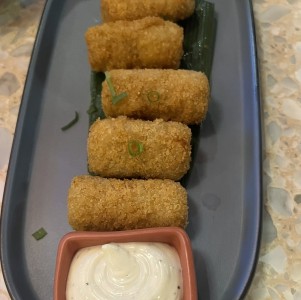 Entradas - Croqueta de Cangrejo