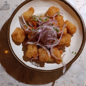Ceviche Frito de Pescado Blanco