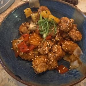 Platos Calientes - Pollo Agridulce
