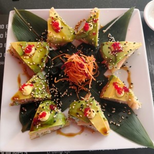 Entradas Calientes - Pizza japonesa