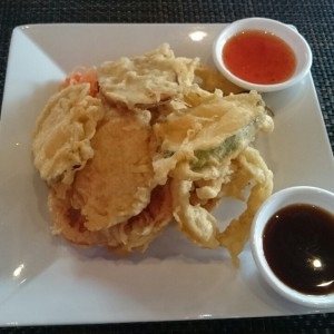vegetales tempura