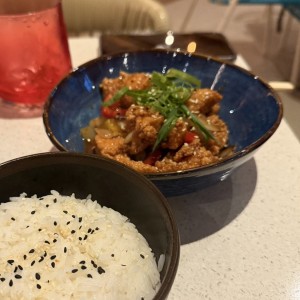 Platos Calientes - Pollo Agridulce