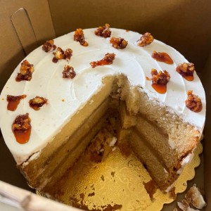 Pastel con Harina de Almendras