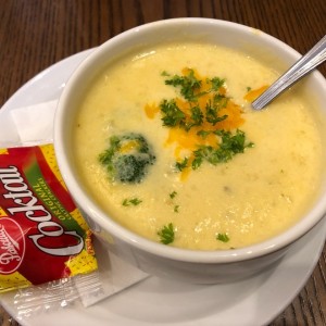 sopa de brocoli