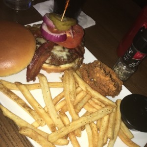 hamburguesa Jack Daniels