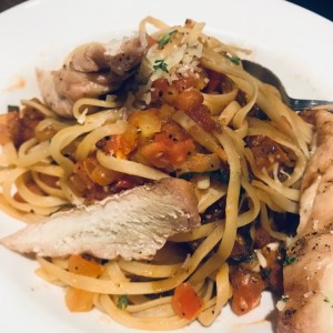 Pollo con Pasta