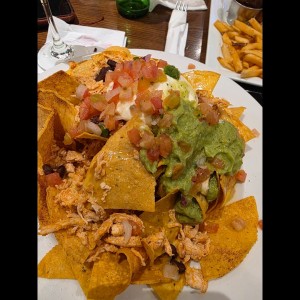 Appetizers - ULTIMATE CHICKEN NACHOS