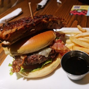 Big AG friday ultimate burger