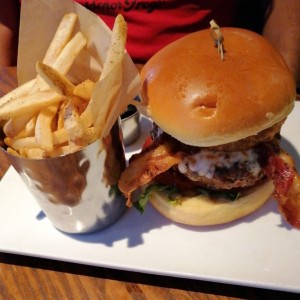 Friday signature burger