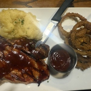 Bbq pork chop 