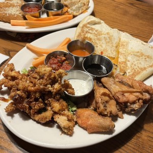 Triple Chicken Sampler