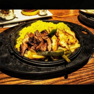 Fajitas de Pollo y Carne