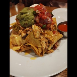 Appetizers - ULTIMATE CHICKEN NACHOS
