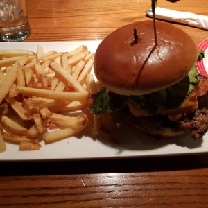 bacon cheese burger
