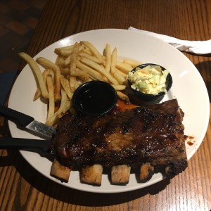 Costillas, con papas