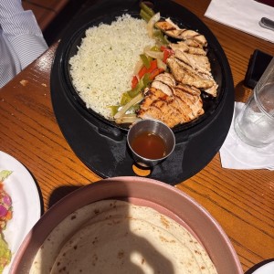 Fajitas de pollo