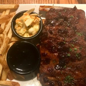 Costillitas en salsa jacks Daniels