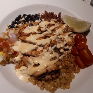bowl de pollo