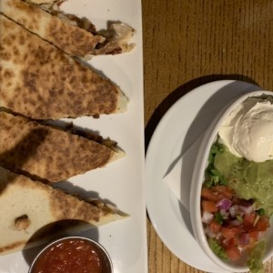 Appetizers - GRILLED CHICKEN QUESADILLAS
