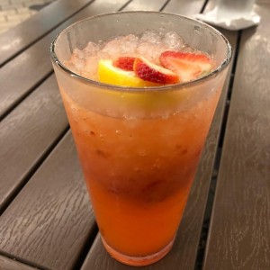 Limonada de fresa.