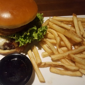 Hamburguesa Jack Daniel's