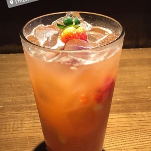 limonada de fresa
