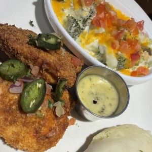 CAJUN FRIED CHICKEN SALAD