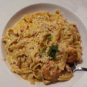 Cajun Shrimp & Chicken Pasta