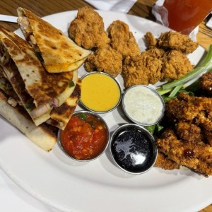Triple Chicken Sampler