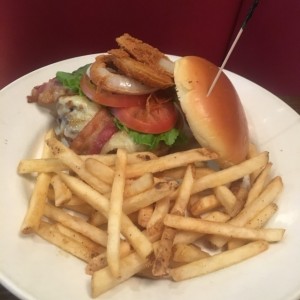 hamburguesa Jack Daniels