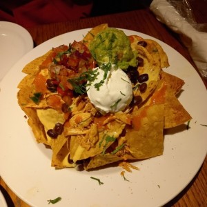 Nachos con pollo