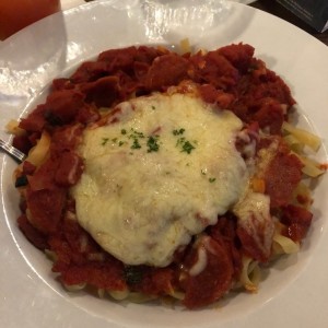 Pepperoni Chicken Pasta