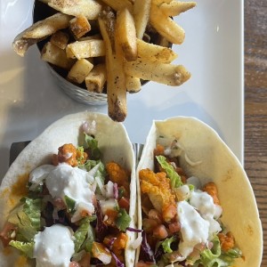 Chicken buffalo taco
