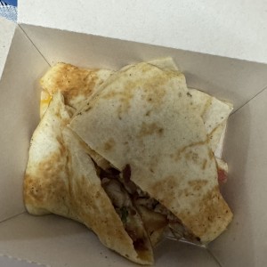 Appetizers - GRILLED CHICKEN QUESADILLAS