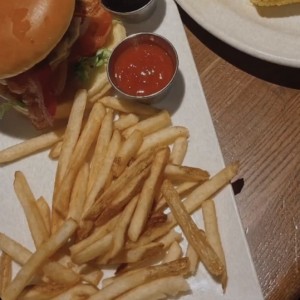 Fridays Bacon Cheeseburger